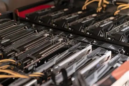 Exterior shot of a modern mining farm, highlighting its security and infrastructure